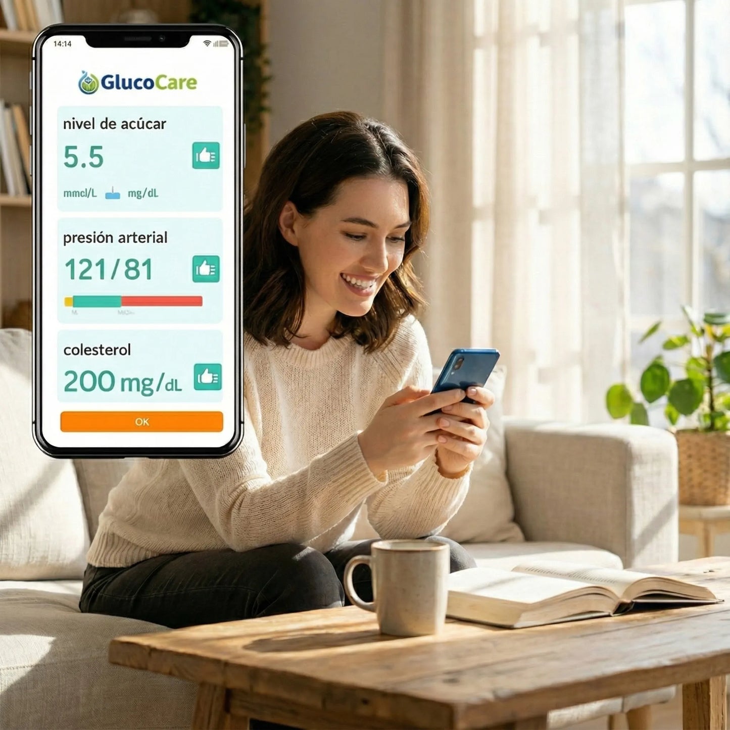 GlucoCare™ – Tecnología No Invasiva para el Cuidado Diario